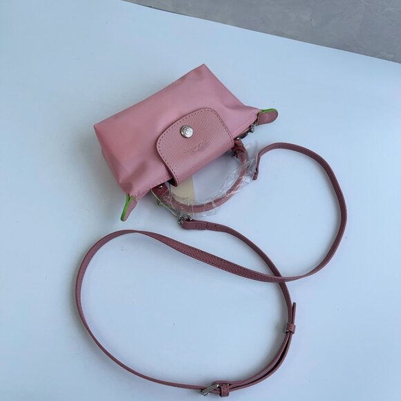 Longchamp Mini Bag in Pink and Green - Picture 4 of 7